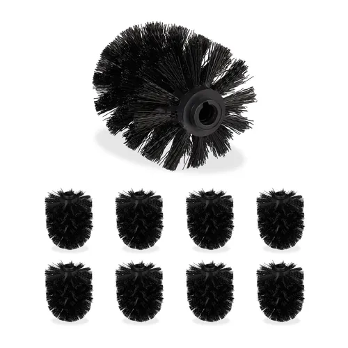 Klobürste ersatzbürstenkopf Klobürstenkopf Set WC Bürstenaufsatz Klo Bürstenkopf