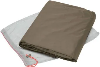 VAUDE Floorprotector Allround Space 2P - Zeltunterlage bark - Zeltunterlage für das Allround Space 2P, schützt den Zeltboden vor Schäden und isoliert gegen Wasser und Kälte, ideal für Camping und Outdoor-Aktivitäten.