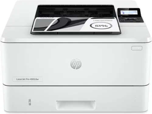 HP LaserJet Pro 4002dw - Mono Laserdrucker, 40 Seiten/Min, Duplex, Wi-Fi und Bluetooth für maximale Flexibilität im Büro und Home-Office