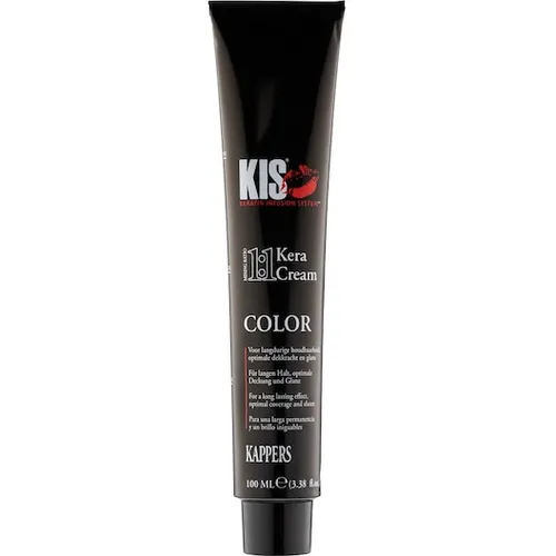 KIS KeraCream Color - permanente Haarfarbcreme - 100 ml - Pink Champagne - hohe Deckkraft - intensive Haarfarbe - Keratin Infusion - Tierfreundlich & Nachhaltig