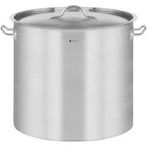 Royal Catering Kochtopf Induktion 20 L - Edelstahl-Topf für alle Herdarten - Kochtopf für Induktion, Ceran, Gas, Elektro und Halogen, aus hochwertigem Edelstahl für lange Haltbarkeit. 20 l Fassungsvermögen, ideal für große Mengen und effizientes Kochen.