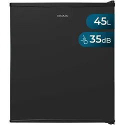 Cecotec - Kühlschrank Mini Thermoelectric Bar de 44L Bolero CoolMarket bc sd 47 Schwarz. 51,5cm deHöhe und 43 deBreite, Low Power, Tablett deGlas,