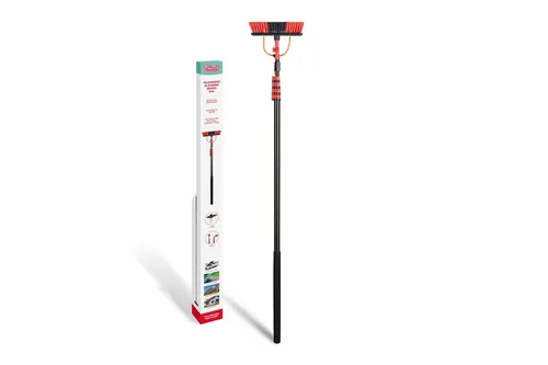 UMUZI CLEANING Teleskop-Waschbürste 7m mit Seifendispenser
