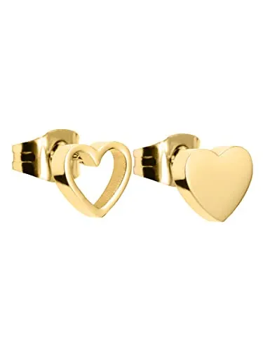 LIEBESKIND Damen-Ohrstecker Edelstahl LJ-0347-E-07 in gold von Liebeskind Berlin