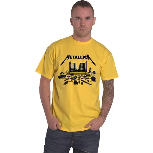 Produktbild Metallica T Shirt M72 Seasons Simplified Cover Official Unisex Yellow XX-Large Y