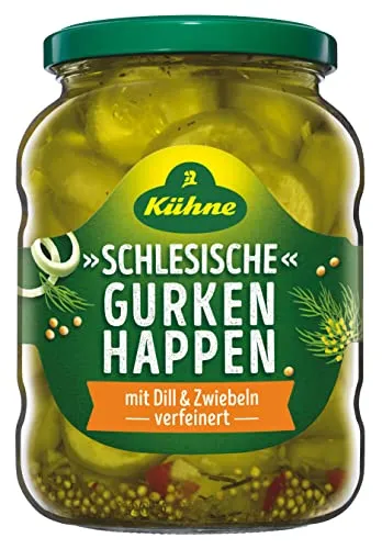 Kühne Schlesische Gurkenhappen, 720ml