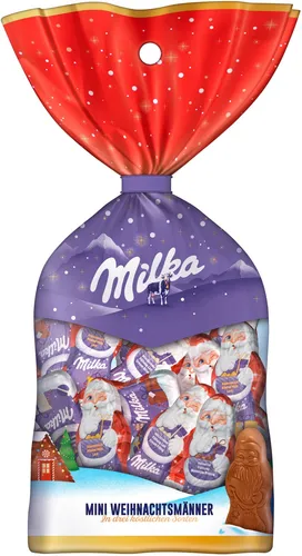 Milka mini Weihnachtsmänner 120g