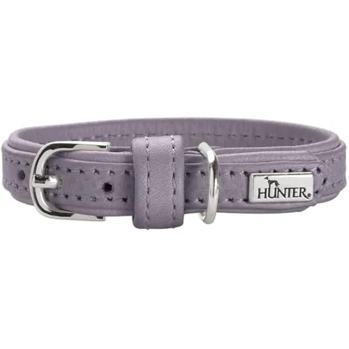 Hunter Soho Mini Hunde-Halsband flieder-grau
