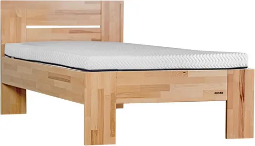 Massivholz Einzelbett aus Buche