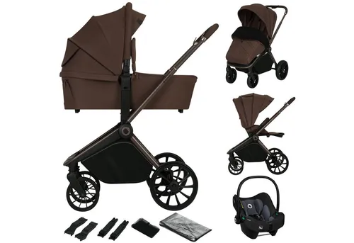 Lionelo MIKA PLUS 3-in-1 Buggy in braun von Lionelo