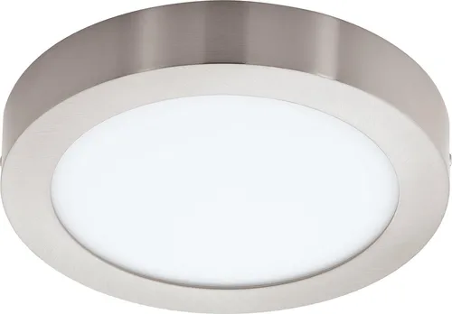 EGLO connect LED Deckenleuchte Fueva-C - Smart Home Deckenlampe in Nickel matt mit 16 Millionen RGB Farben, dimmbar und steuerbar via Bluetooth oder App für individuelles Lichtambiente.