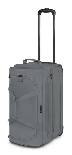 REDOLZ 2-Rollen MEDIUM Trolley-Reisetasche - Reisetasche mit erweiterbarem Volumen von 51 auf 64 Liter, ideal für Kurztrips und Flugreisen – leicht, robust und mit praktischem Bodenfach für saubere Trennung von Kleidung und Schuhen.
