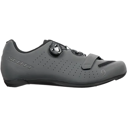 Scott Shoe Road Comp Boa Reflective grau 43.0 - Rennradschuhe für Herren & Unisex, mit reflektierendem Obermaterial für optimale Sichtbarkeit und BOA Fit System für individuelle Passform und Komfort.