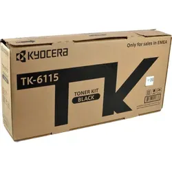 Kyocera Toner TK-6115 schwarz - 15000 Seiten Kapazität, ideal für ECOSYS-M 4125-Serie und 4132-Serie