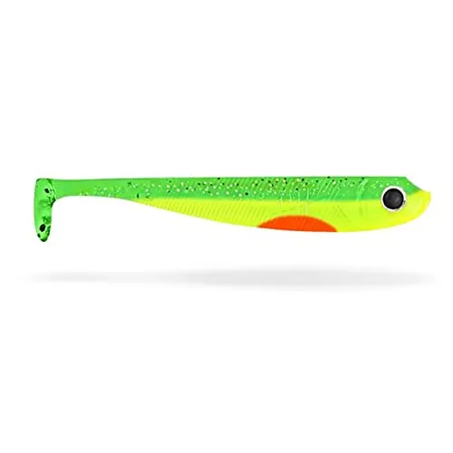 Lieblingsköder Gummifische 7cm - 5 Angelköder, Farbe Lieblingsköder:Green Lemon