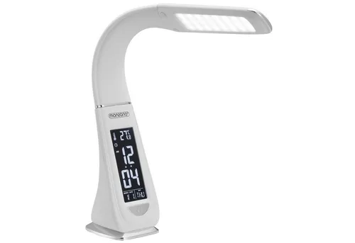 Monzana Schreibtischlampe Lilly mit LED - Schreibtischlampe mit 260 Lumen, 3-stufig dimmbar und flexiblem Schwanenhals für optimale Ausleuchtung. Ideal für Zuhause oder im Büro.