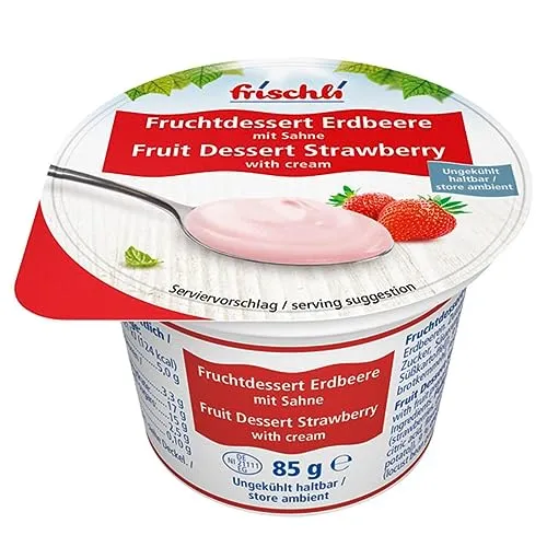 Frischli Fruchtdessert Erdbeere ohne 85g