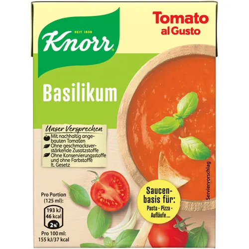 Pastasoßen von Knorr