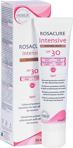 ROSACURE Intensive SPF 30 Creme, 30 ml - Sonnenschutzmittel mit kühlendem Effekt, bietet zusätzlichen Komfort und langanhaltenden Schutz für empfindliche Haut.
