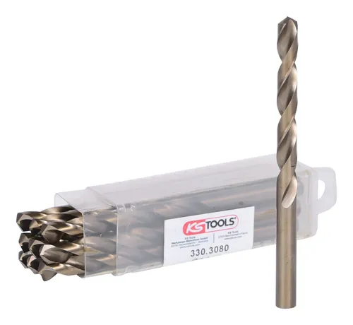 KS Tools HSS-G Co 5 Spiralbohrer 8 mm