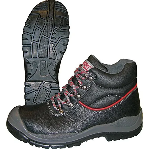 Sicherheitsschuh hoch Nitras Step II 7201, S3, Gr.: 42 - Hochwertiger Sicherheitsschuh der Sicherheitsklasse S3 mit Stahlkappe und durchtrittsicherer Sohle. Ideal für den professionellen Einsatz in anspruchsvollen Umgebungen.