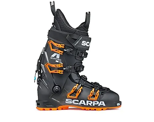Scarpa 4-Quattro SL Schneestiefel, Unisex, Schwarz, 41 EU, Schwarz, 41 EU