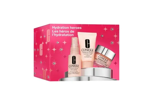 CLINIQUE Gesichtspflege-Set Moisture Surge Hydration Heroes, 3-tlg.