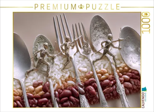CALVENDO Puzzle Besteckorchester in Action – 1000 Teile