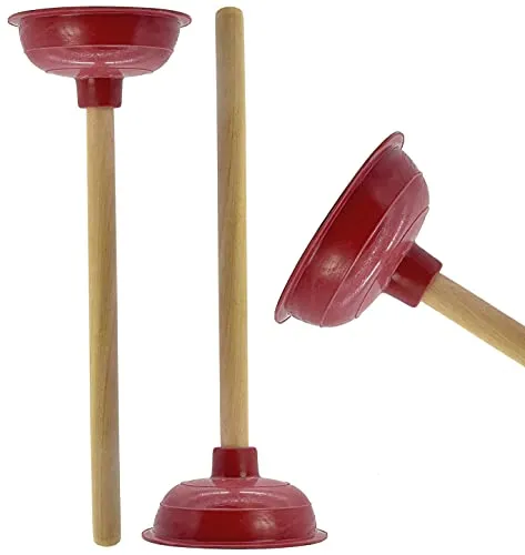 2er Set Pömpel Saugglocke Ausgussreiniger Abflußreiniger Gummistampfer Pümpel