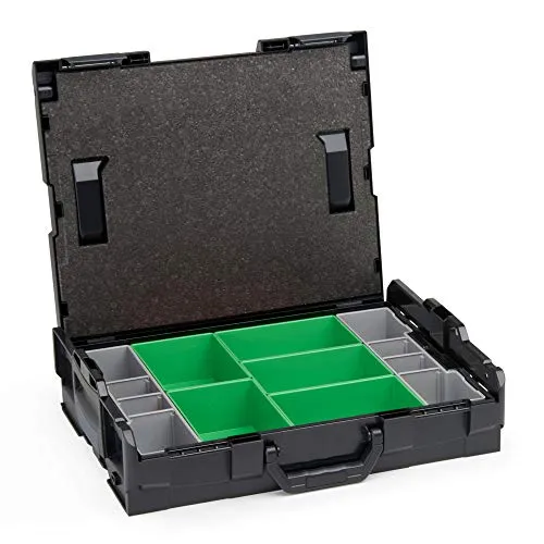 L-BOXX 102 Werkzeugkoffer - Robust und flexibel mit Klicksystem - Der L-BOXX 102 bietet eine sichere und geordnete Aufbewahrung für Werkzeuge und Kleinteile. Stoßfestes ABS-Kunststoff und herausnehmbare Insetboxen sorgen für Flexibilität und Schutz auf Baustellen und in der Werkstatt.