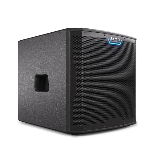 Alto Professional TS12S - 2500W 12-Zoll Subwoofer - Aktiver PA-Lautsprecher mit 130 dB und 6 DSP-Modi für optimalen Sound; ideal für DJ- und Live-Events, einfacher Aufbau und tragbar für jede Umgebung.