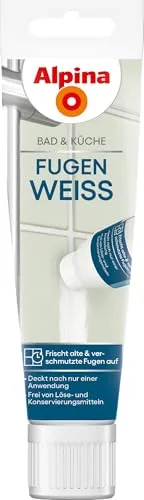 Alpina Fugenweiß für Küche & Badezimmer 100 ml