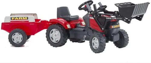 Falk Toys Trettraktor F961AM Case IH Hoflader