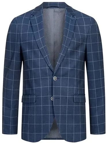 Jeff Anzugsakko JFTate schwarz 54 - Elegantes Anzugsakko für Herren in Größe 54, aus hochwertigem Material mit 75% Polyester, ideal für professionelle Anlässe und einen stilvollen Auftritt.