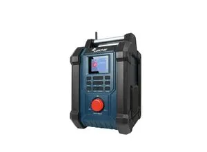 Robustes Baustellenradio mit DAB+ und Bluetooth