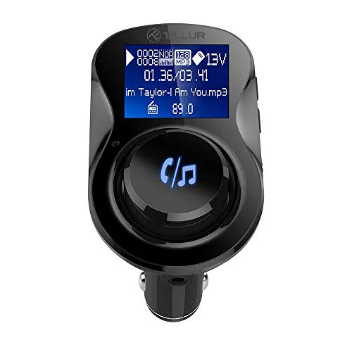 Tellur FMT-B3 Bluetooth FM Transmitter Schwarz
