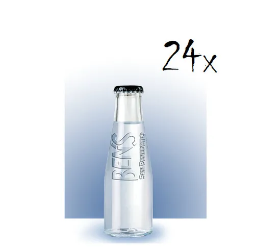 24x San Benedetto Ben's bitter weiß aperitivo 100ml Aperitif ohne Alkohol bitter