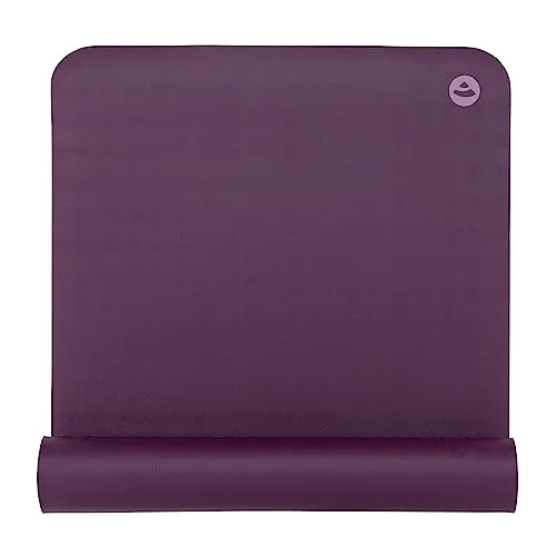 Naturkautschuk Yogamatte ECOPRO XL violett - Sportmatte mit 200 cm Länge und extremer Rutschfestigkeit, ideal für große Yogis und intensive Übungen. Hergestellt aus 100% Naturkautschuk, frei von schädlichen Chemikalien.