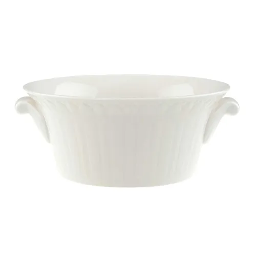 VILLEROY & BOCH Cellini Suppentasse Obertasse - Elegante weiße Suppentasse aus der Cellini Kollektion, ideal für gehobene Anlässe und stilvolle Tischdekoration.