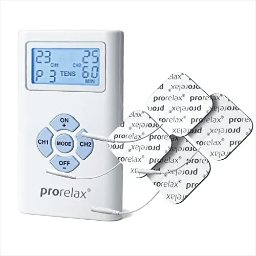 prorelax TENS/EMS Duo | Elektrostimulationsgerät für Schmerztherapie und Muskelaufbau