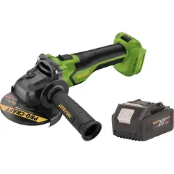 Procraft PGA22-BB Akku Winkelschleifer 20 V 125 mm Brushless mit 4,0 Ah Akku