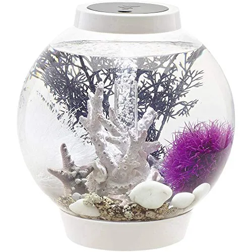 biOrb CLASSIC 15 LED Kugel-Aquarium, 15 Liter in weiß von biOrb