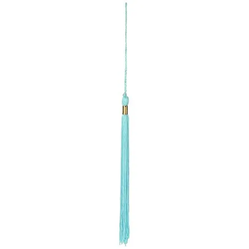 LIERYS Tassel Quaste für Doktorhut - Flexibel anpassbar - Accessoire mit Eleganz - Vielseitig einsetzbar - Saisonübergreifend - Unisex-Design hellblau