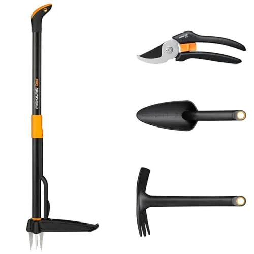 Fiskars 4tlg. Unkrautzieher-Set 