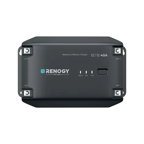 Renogy 12V 40A DC zu DC Batterie Ladegerät Solarenergie Wohnmobil Solarladegerät