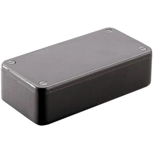 Hammond Electronics 1591BBK 1591BBK Euro-Gehäuse 112 x 62 x 31 ABS Schwarz 1 St.