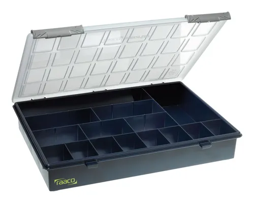 Raaco Sortimentskoffer Kunststoff Assorter 4-15 blau - 136174