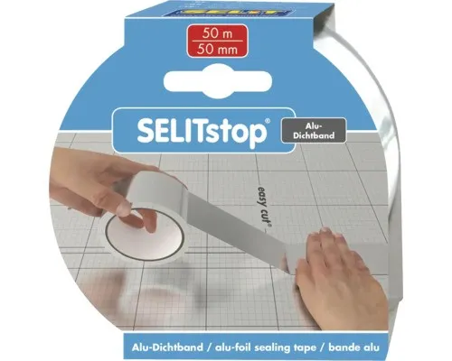 Produktbild SELITstop® Alu- Dichtband 50m-selbstklebend