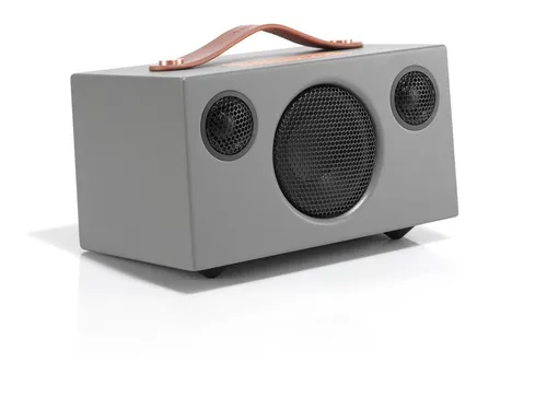 Audio Pro Addon T3+ Grey - Tragbarer Bluetooth Lautsprecher - Lautsprecher mit kraftvollem Sound, kompakt und ideal für unterwegs, in stylischem Grau.