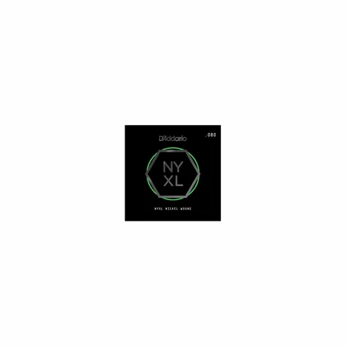D'ADDARIO NYNW080 Einzelsaite für E-Gitarre, .080